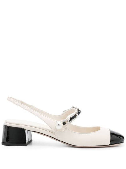 24 ss Bicolor Leather Pumps 5I045E0353L4IF0A72 B0271006168 - MIU MIU - BALAAN 2