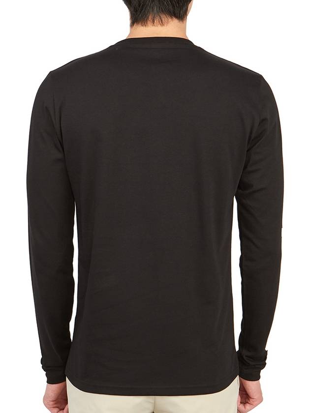 Logo Long Sleeve T-Shirt Black - ALPHA INDUSTRIES - BALAAN 5