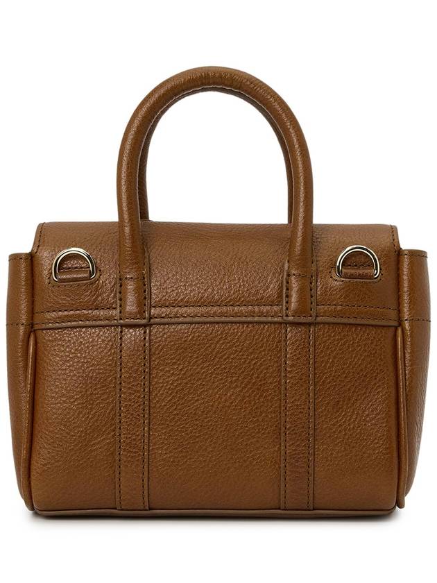 Mini Bayswater Tote Bag Brown - MULBERRY - BALAAN 5