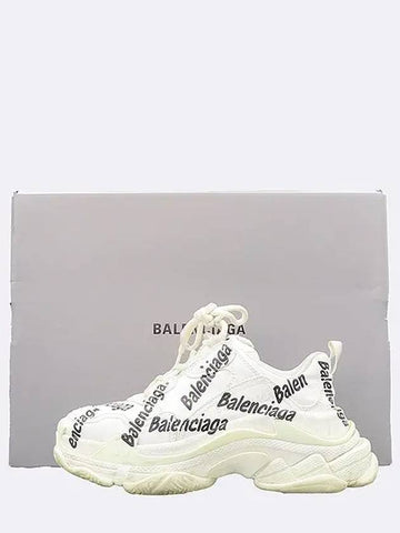 524039 White Triple S Women Sneakers 36 230MM - BALENCIAGA - BALAAN 1