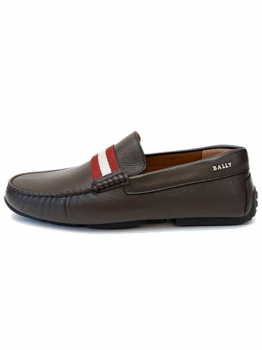 Pearce Leather Loafer Brown - BALLY - BALAAN 2