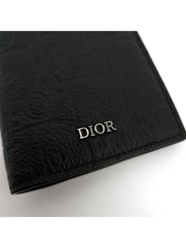 Vertical 2 tier card wallet 2ESCH138FLG H00N - DIOR - BALAAN 8