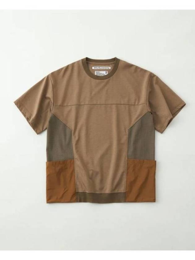 Short Sleeve T Shirt WM2371506BEIGE Beige - WHITE MOUNTAINEERING - BALAAN 1