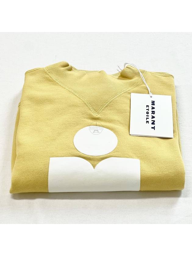 Moby Sweatshirt Yellow 23PSW0003FA A1M07E - ISABEL MARANT ETOILE - BALAAN 8