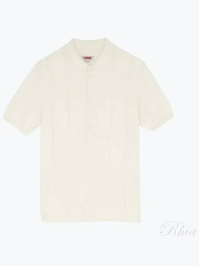 23 HORATIO KNIT POLO BRMAG0146BKNT1 840 short sleeve polo knit - BARACUTA - BALAAN 2