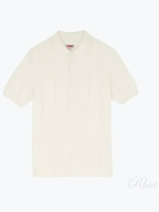 23 HORATIO KNIT POLO BRMAG0146BKNT1 840 short sleeve polo knit - BARACUTA - BALAAN 2