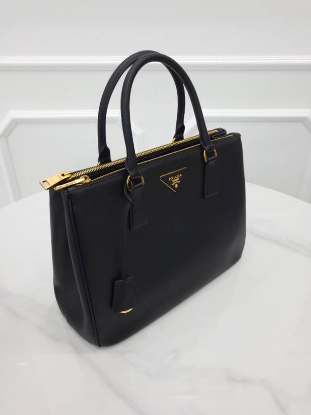 Saffiano Galleria gold logo tote shoulder bag 1BA274 - PRADA - BALAAN 3