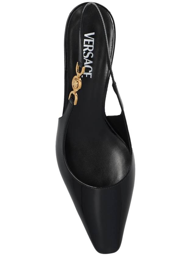 Versace Pumps With Medusa Face, Women's, Black - VERSACE - BALAAN 6