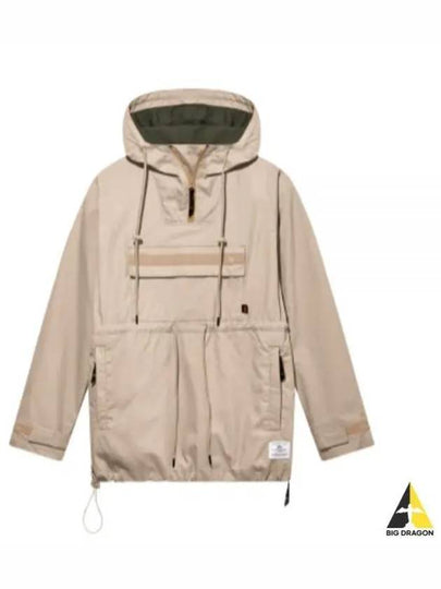 Camper Flap Pocket Velcro Detail Anorak Beige - ALPHA INDUSTRIES - BALAAN 2