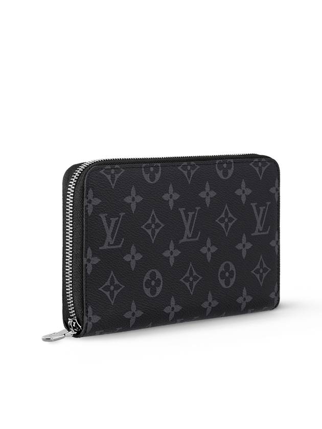 Zippy Organizer Monogram Eclipse Long Wallet Black - LOUIS VUITTON - BALAAN 4