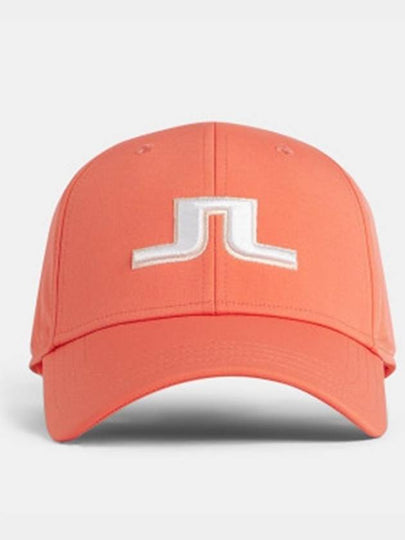 Anga Embroidered Logo Ball Cap Hot Coral - J.LINDEBERG - BALAAN 2