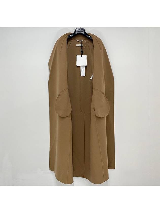 S Max Mara POLDO wool coat camel 045 - S MAX MARA - BALAAN 4