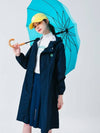 Hooded waist string raincoat NAVY - MONBIRDIE GOLF - BALAAN 7