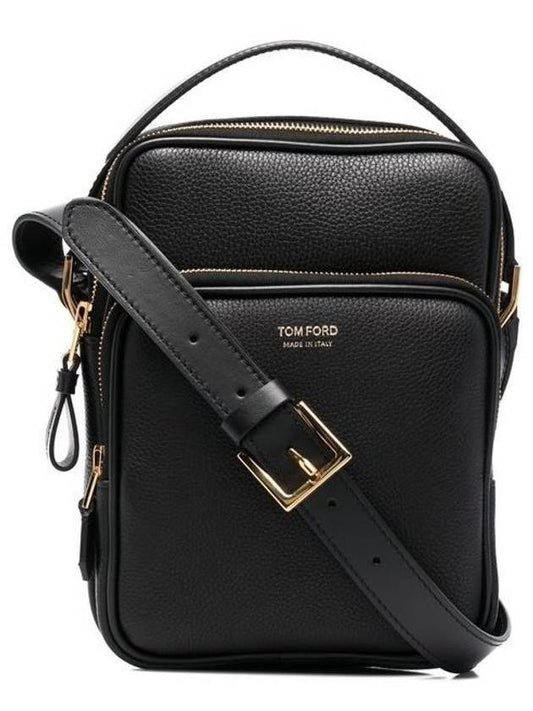 Berkeley Double Zipper Small Cross Bag Black - TOM FORD - BALAAN 1