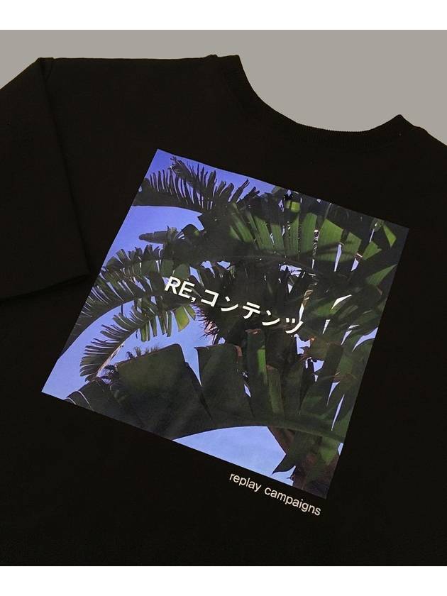 Replay Campaign Short Sleeve T-Shirt Black Green - REPLAYCONTAINER - BALAAN 2