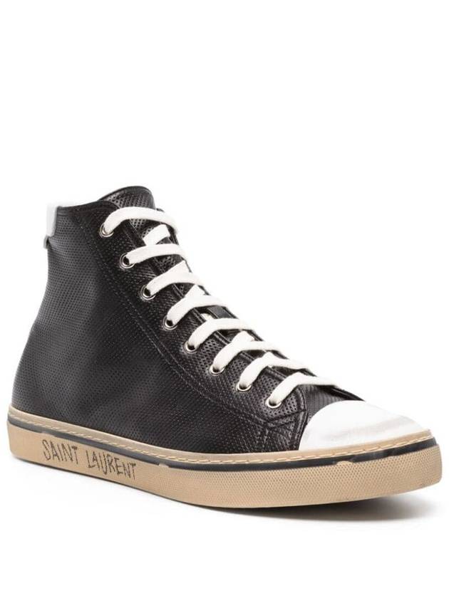 Malibu High Top Sneakers 757320 AACLQ 1090 B0110933771 - SAINT LAURENT - BALAAN 4