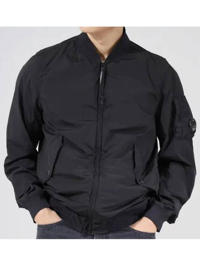 Nycra R Bomber Jacket Black - CP COMPANY - BALAAN 2