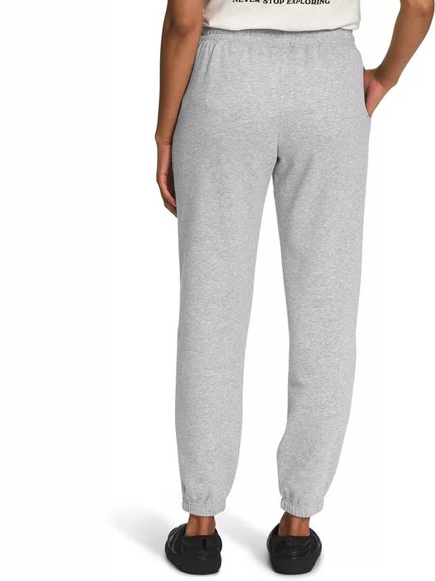 Women's Half Dome Fleece Sweat Track Pants Grey - THE NORTH FACE - BALAAN 4