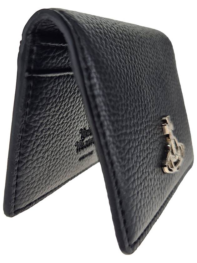 ORB Logo Card Wallet Black - VIVIENNE WESTWOOD - BALAAN 5