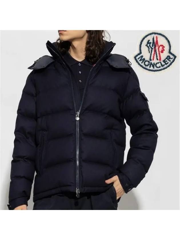 Monclair Men s Logo Patch Montgenevre Down Padding 1A53700 54272 742 - MONCLER - BALAAN 1