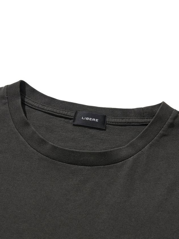 RELAXED SS T SHIRT BLACK - LIBERE - BALAAN 3