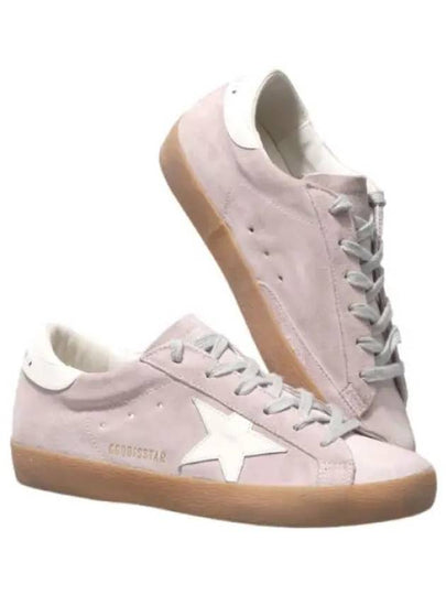 Superstar Suede Low Top Sneakers Pink - GOLDEN GOOSE - BALAAN 2