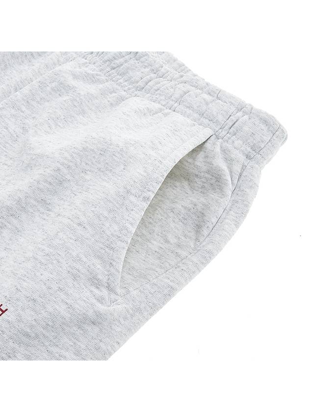 Athletic team sweatpants ATHLETIC TEAM SWEATPANT HEATHER GRAY RUBY - SPORTY & RICH - BALAAN 4