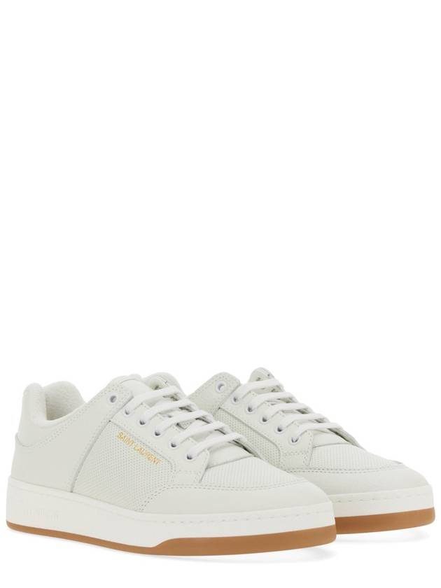 SL 61 Low Top Sneakers White - SAINT LAURENT - BALAAN 4