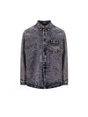 Denim Long Sleeve Shirt Light Orchid - MARNI - BALAAN 2