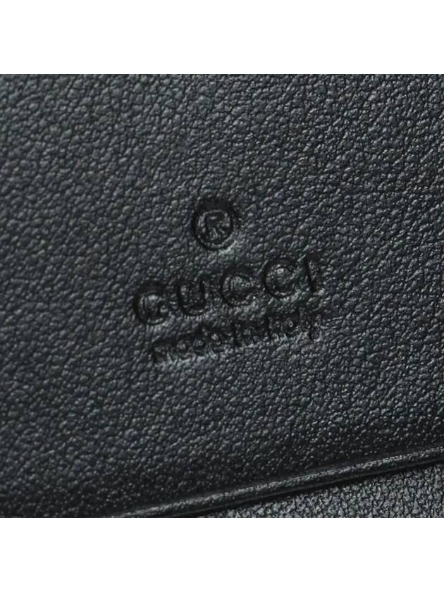 GG Marmont Matelasse Flap Card Wallet Black - GUCCI - BALAAN 10