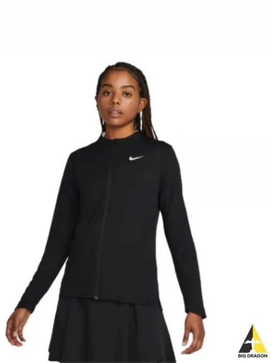 Women's Dry Fit UV Advantage Full Zip Top DX1489 010 W NK DF ADVTG FZ TOP - NIKE - BALAAN 2