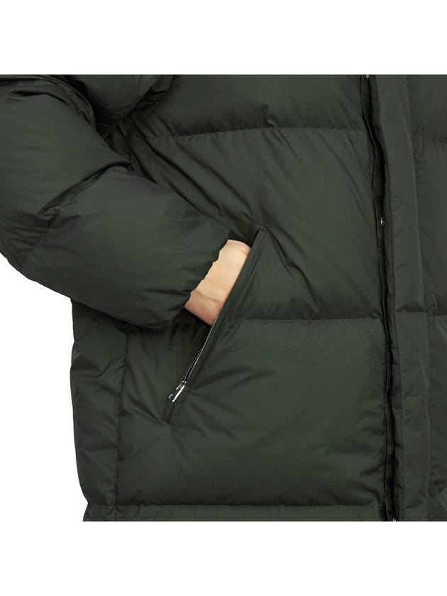 Declan Quilted Hooded Padding Green - THEORY - BALAAN 11