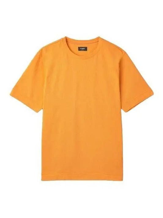Logo short sleeve t shirt Orange - FENDI - BALAAN 1