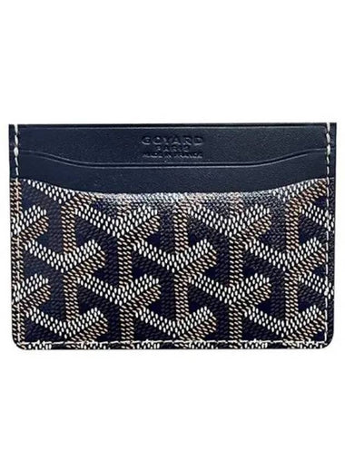 APM107 12 Saint Sulpice Small Card Holder Navy Wallet TEO 270328 - GOYARD - BALAAN 1