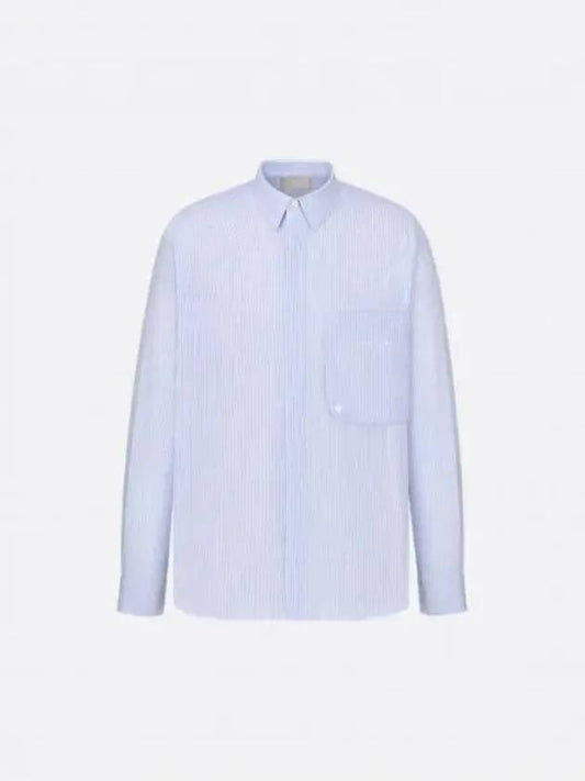 Christian long sleeve shirt 443C556A5656 070 LIGHTBLUE - DIOR - BALAAN 2