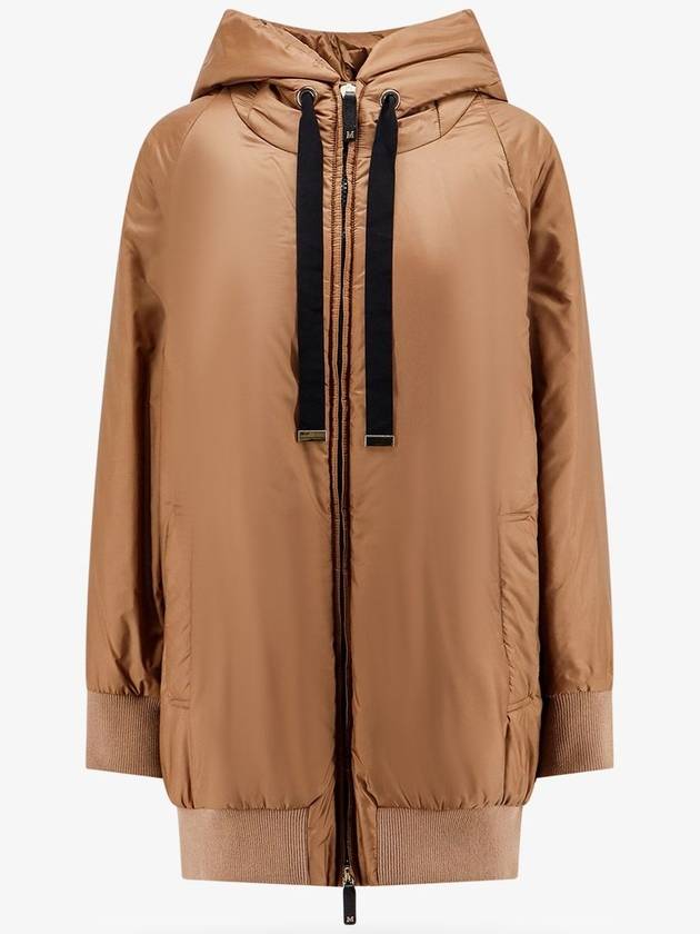 Greenma Water Repellent Hooded Padding Camel - MAX MARA - BALAAN 2