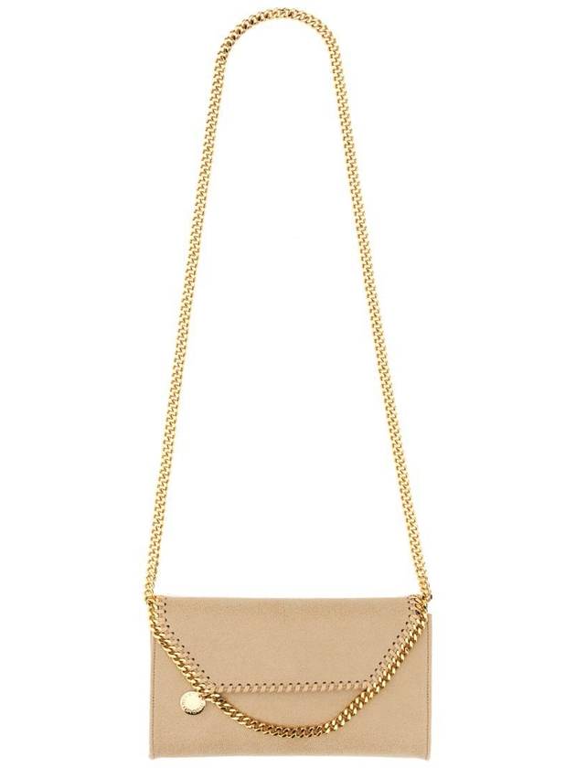 Falabella mini shoulder bag beige - STELLA MCCARTNEY - BALAAN 5