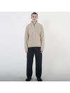 Modal Knit Half Zip up Oatmeal - CHANCE'S NOI - BALAAN 9