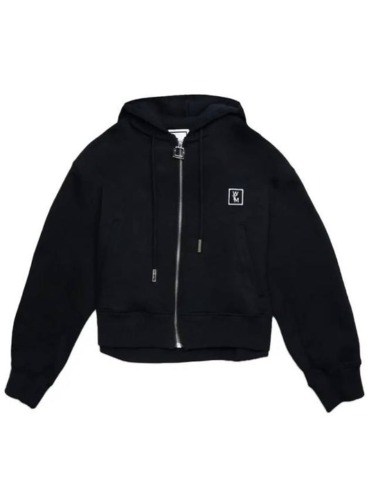 Back logo hooded zip up black - WOOYOUNGMI - BALAAN 2