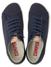 Peu Rambla Textile Low Top Sneakers Blue - CAMPER - BALAAN 3