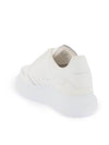 Larry Two Tone Suede Leather Low Top Sneakers White - ALEXANDER MCQUEEN - BALAAN 4