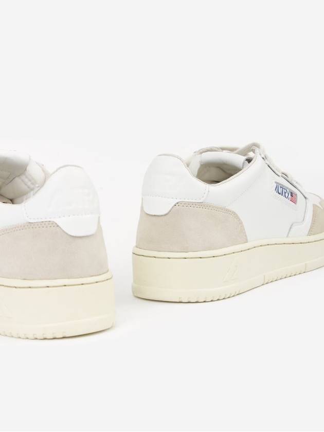 Medalist Suede Low Top Sneakers White - AUTRY - BALAAN 5