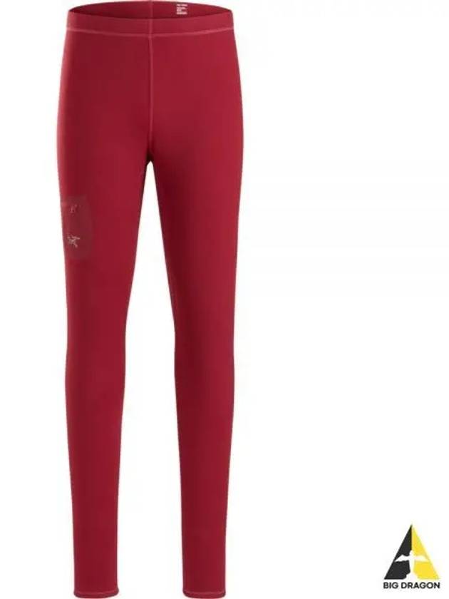 Men's Rho Heavyweight Bottom Leggings Red - ARC'TERYX - BALAAN 2