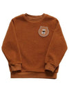 Stella McCartney TT4Q40 Z0624 312 Bear Patch Fleece Kids Sweatshirt - STELLA MCCARTNEY - BALAAN 2