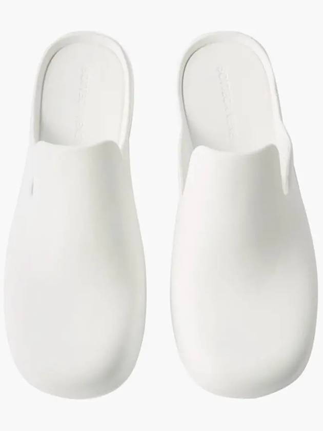 Rubber Flash Slippers White - BOTTEGA VENETA - BALAAN 4