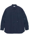 Long Sleeve Shirt SUGS400DN Free Dark Navy - NANAMICA - BALAAN 1