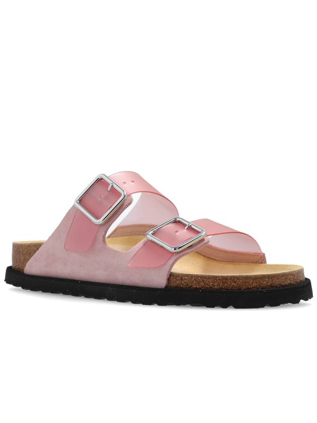 Birkenstock 1774 Arizona PVC Slides, Women's, Pink - BIRKENSTOCK - BALAAN 4