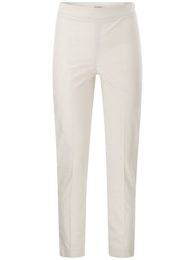 Short Pants M0F70P8593 C8949 WHITE - BRUNELLO CUCINELLI - BALAAN 2