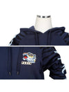 2SW875 4XC 77 Tiger Drawstring Navy Hoodie - KENZO - BALAAN 4