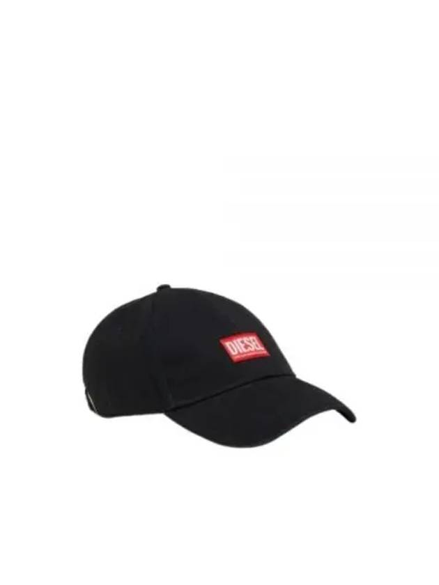 Corry Jacq Wash Logo Patch Base Ball Cap Black - DIESEL - BALAAN 2